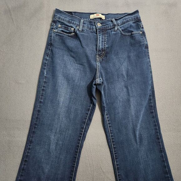 Levi's 512 Women 10 Perfectly Slimming Mid Rise Bootcut Jeans - Picture 3 of 12